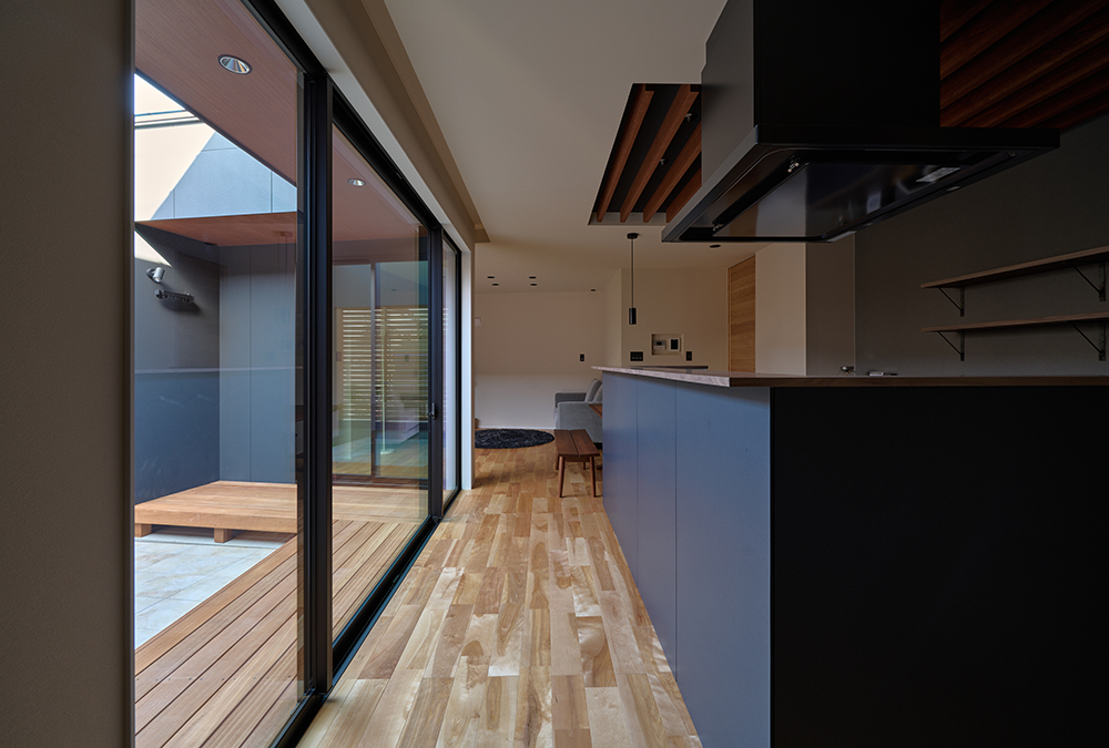 囲い庭の家の写真4