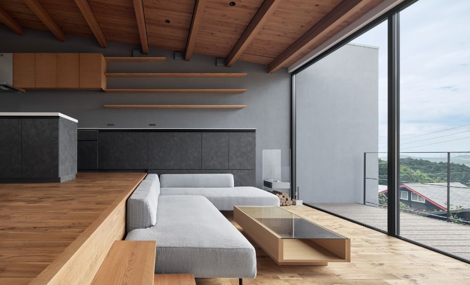 眺望に向かう家の写真2